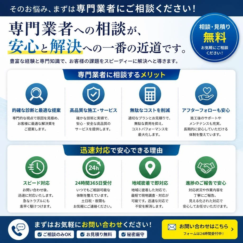 今すぐ相談する理由
